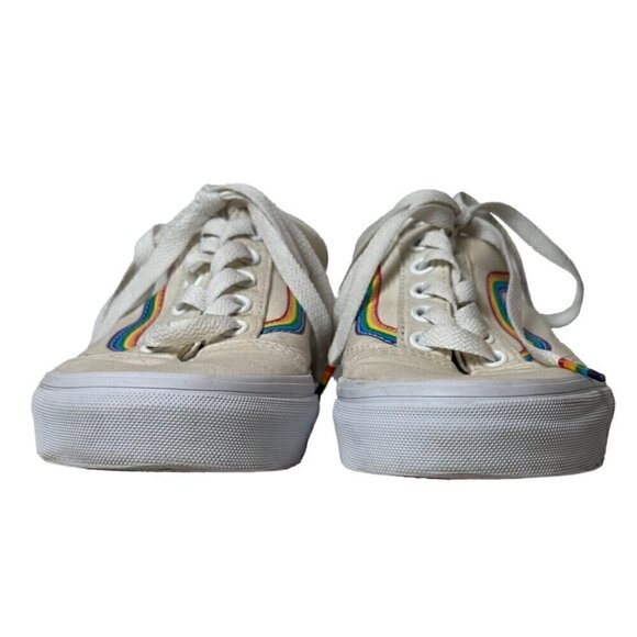Vans Limited Edition Old Skool Rainbow Skate Sneaker Shoes - Picture 6 of 10